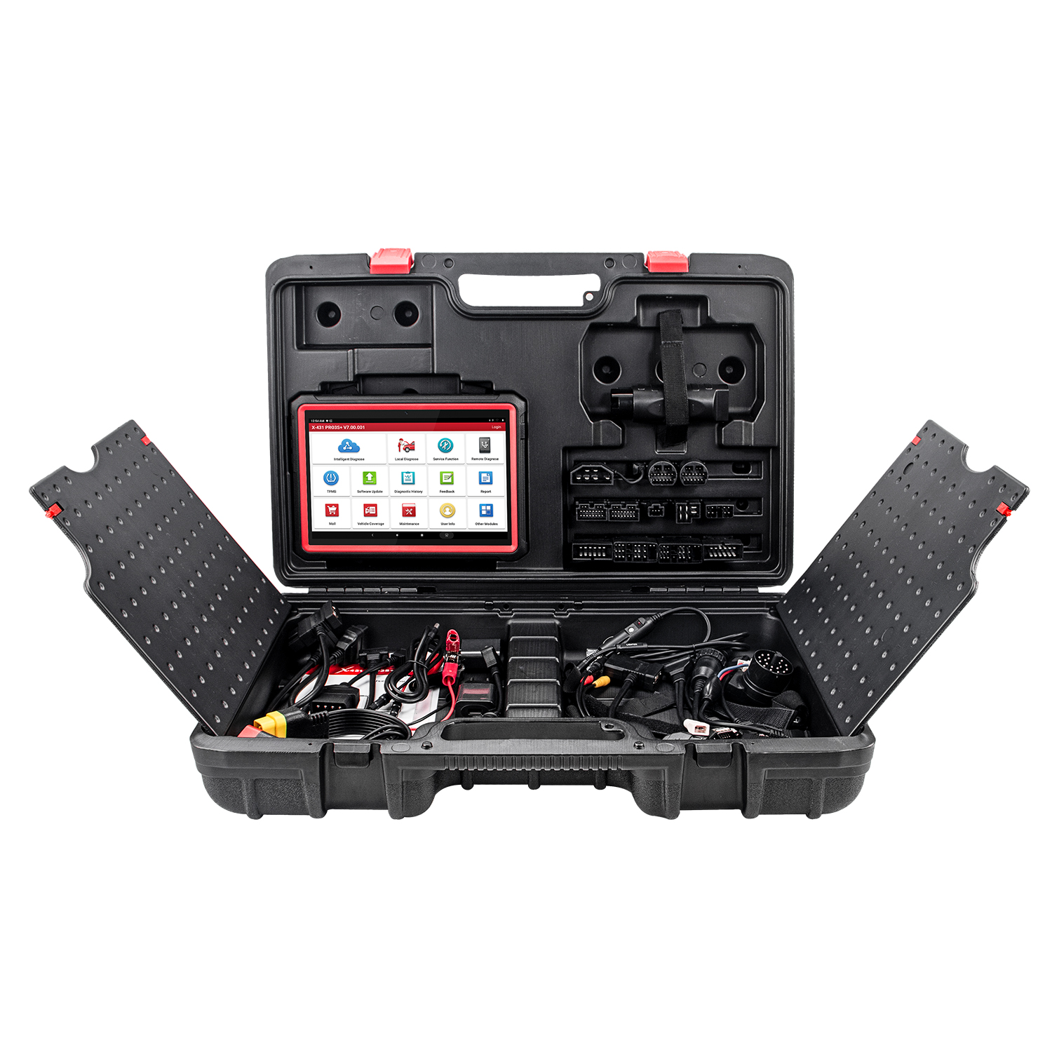 LAUNCH X431 PRO3S+ Pro3 S+ 10.1 Bi-Directional Scan Tool Upgraded of X431  V Supports Topology Mapping, 35+ Reset Service ECU Coding AutoAuth