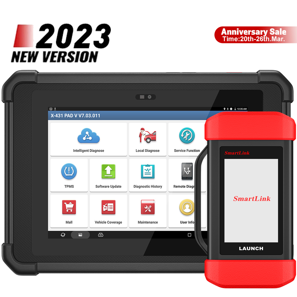 Launch SmartBox 3.0 With X431 PAD V Diagnostic Tool