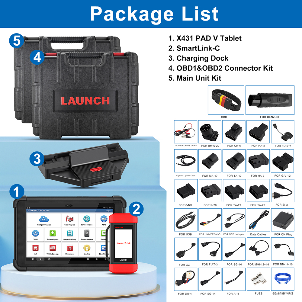 2022 LAUNCH X431 PRO 5 Scan Tool