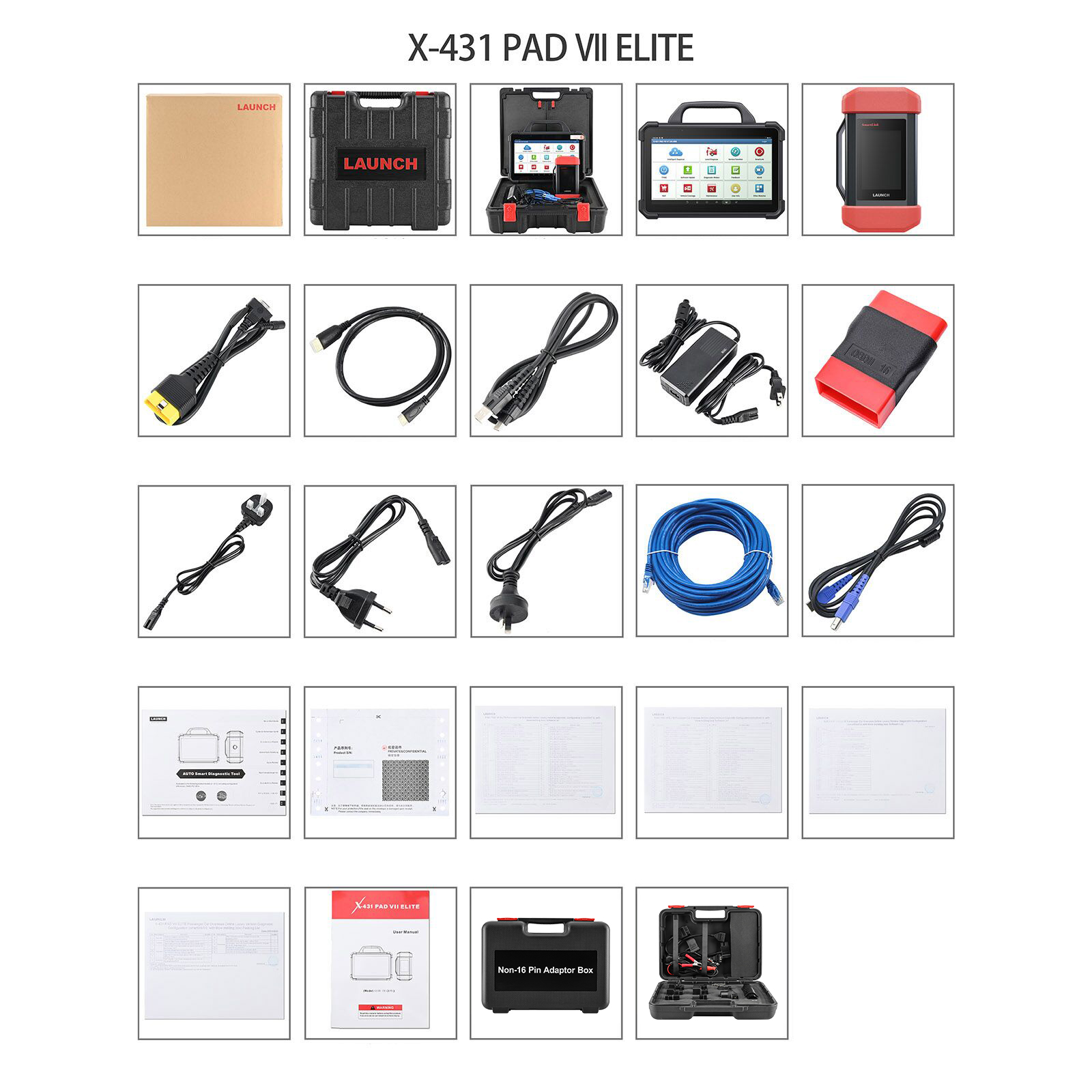 Launch IT-Pad7 IT-PadVII - Diagnosi Auto Professionale Versione Italiana