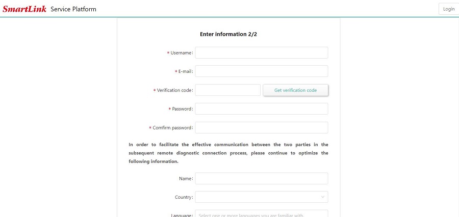 Steps for SmartLink C Activation