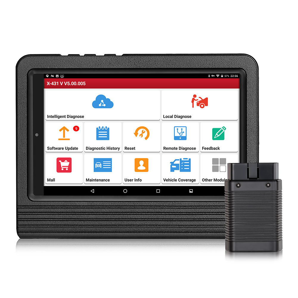 Launch X431 V V5.0 8inch Tablet Wifi/Bluetooth Full System Diagnostic Tool 2 Year Free Update Online