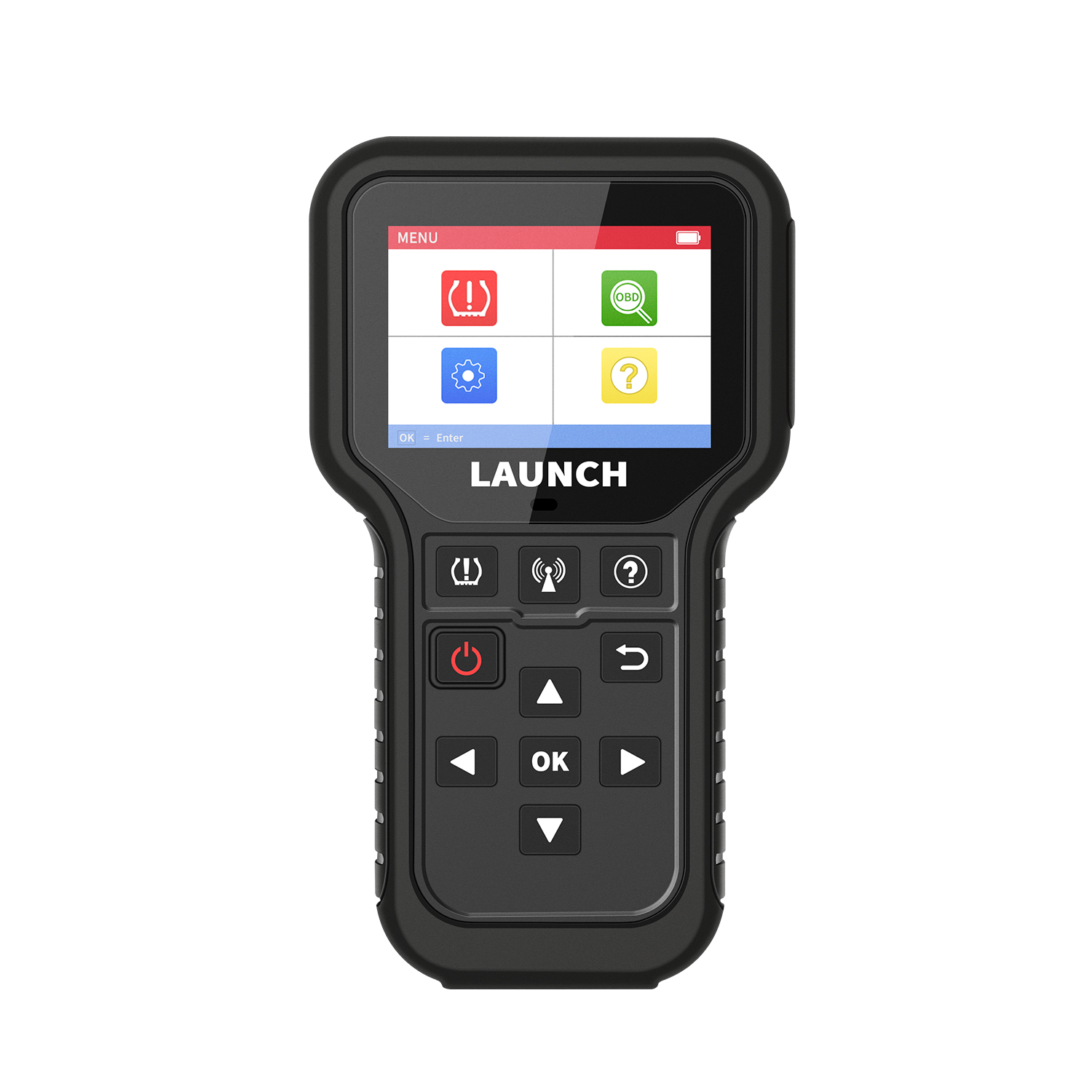 LAUNCH X431 CRT5011E TPMS Activation Diagnostic tools Reset Relearn reprogram 315 MHz 433 MHz tire pressure sensors OBD2 Scanne